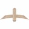 Ekena Millwork Bellingham Smooth Timber Gable Bracket, Douglas Fir, 48"W x 20"H x 3 1/2"D x 5 1/2"F, 10/12 Pitch GBW048X20X0406BEL00SDF - alternate 1